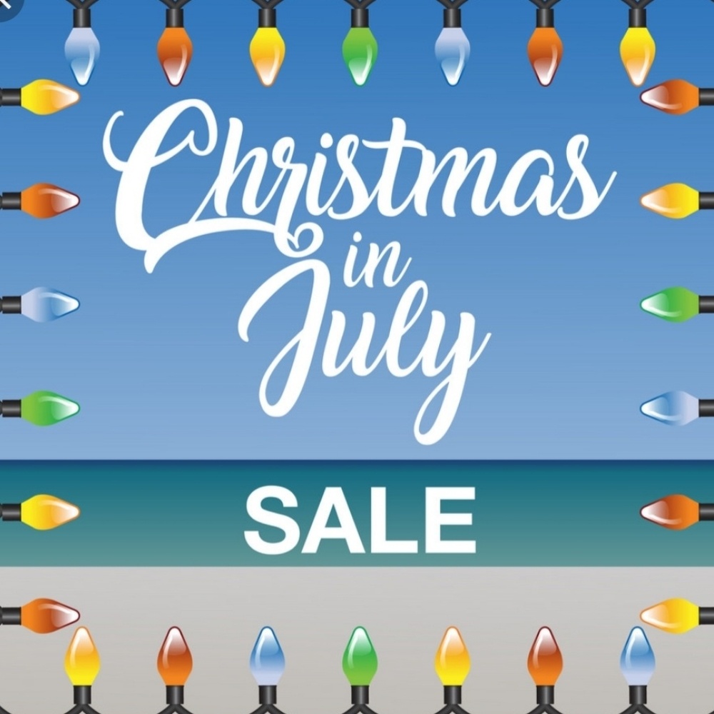 25% off all items today through 7/31.